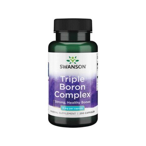 Swanson Triple Boron Complex (Bor), 3mg - 250 Capsule